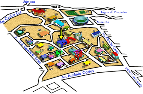 Mapa Campus